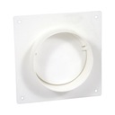 NÁSTENNÁ PRÍRUBA S VENTILOM 125MM PVC