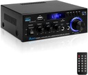 HIFI STEREO ZOSILŇOVAČ 40 W + 40 W BLUETOOTH 5.0 KANÁLOVÝ 2.0 AUDIO PREHRÁVAČ