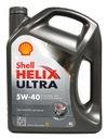 SHELL OIL 5W-40 HELIX ULTRA 4L