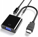 ADAPTÉROVÝ KONVERTOR Z HDMI NA VGA + AUDIO + POWER