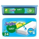 SWIFFER Wet Wipes Mop Náplň 24 kusov citrónovej vône