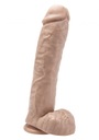 Dildo-COCK 11 INCH W/ BALLS MÄSO