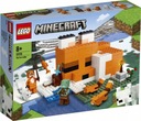 VIANOČNÝ DARČEK LEGO Minecraft Bricks 21178 Fox Habitat