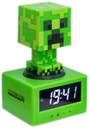 Hodiny s lampou Budík MINECRAFT CREEPER 16cm Gadget pre fanúšikov Minecraftu