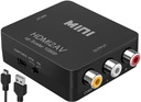 ADAPTÉR KONVERTOR HDMI 1080p NA AV RCA CVBS CINCH