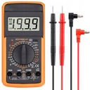 DIGITÁLNY PRÚDOVÝ METER MULTIMETER LCD TESTER NAPÄTIA PROFESIONÁLNY