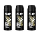 AXE deodorant pre mužov v spreji Gold 150ml x3