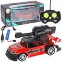 DIAĽKOVÉ OVLÁDANIE AUTO AUTO RC LAUNCHER GEL GULE NA DIAĽKOVÉ OVLÁDANIE LED USB