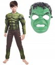 HULK DRESS MASKA SVALY 104 / 110 cm š