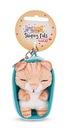 NICI 48837 Plyšová kľúčenka Sleeping Pets mačka 8 cm