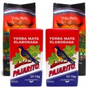 Yerba Mate Pajarito Elaborada Con Palo Pajaro Traditional 4x1kg 4kg