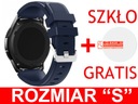 MODRÝ remienok Samsung Gear S3 FRONTIER VEĽKOSŤ S