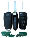 AUDI A6 A6L C6 Q7 kľúč 4F0837220D - 8E 868MHz