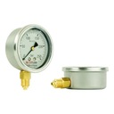 GLIC GAUGE. 63mm 0-250Bar D 1/4 PL HYDROLIDER