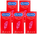 Durex FEEL THIN CLASSIC mega tenké kondómy, 60 ks nasadené