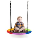 ZÁHRADNÁ HÚDAČKA BOCIANIA Hniezdo 100CM ECOTOYS MULTICOLOR