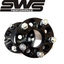 5x127 30mm Pár dištančných podložiek CHEROKEE WJ WG black SWS