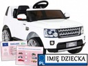 BATÉRIOVÉ DO AUTO LAND ROVER Discovery LED diaľkové ovládanie