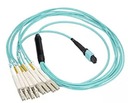 Optický kábel MPO LC 40G na 4x10G QSFP+ 0,6m