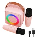 REPRODUKTOROVÝ MIKROFÓN KARAOKE DETSKÝ BLUETOOTH SET S 2 MIKROFÓNMI