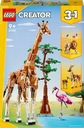 LEGO Creator 3v1 Pohyblivé figúrky Divoké safari zvieratká 31150 Žirafa Lev