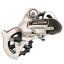 Zadná prehadzovačka Shimano Altus RD-M310 strieborná na bicykel