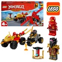 LEGO Ninjago Kai a Ras v súboji auta a bicykla 2V1 EXTRA VEĽKÝ JEDINEČNÝ