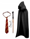 Prútik 44cm KRAVATA CAPEA 80cm S OKULIARMI HARRY POTTER OUTFIT