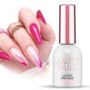 SAUTE NAILS Hybrid Nail Base LUXURY BASE 8ml RUŽOVÁ stavebná báza