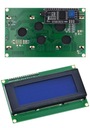 480 LCD displej 2004 4x20 HD44780 + Arduino prevodník