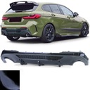 SPOILER DIFÚZOR BMW 1 F40 19+ VÝKON ČIERNA