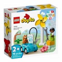 LEGO DUPLO Veterná turbína a auto 10985