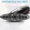 LED ZADNÉ SVETLO MOTOCYKLA TMELÉ