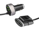 Nabíjačka 12/24V 2x USB Auto ID 100cm s klipom