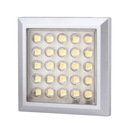 SQUARE XL 2W TEPLÁ BIELA ​​LED POD SKRINÍKOVÉ SVIETIDLO