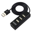 Unitek 4-portový USB 2.0 čierny