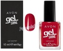 AVON Gel Shine UNIKAT gél lak na nechty ako hybrid 7 dní RED IS