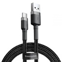 RÝCHLY KÁBEL USB-C TYP-C USB-A 100 cm 3A - OTKÁVANÝ