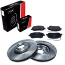 DISK + DESTIČKY PREDNÉ PEUGEOT 807 EXPERT 2000-