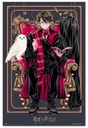 PLAGÁT HARRY POTTER A DYNASTIA HEDVIGY ANIME 61x91,