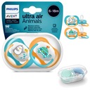 AVENT 2 ULTRA AIR cumlíky 6-18M DÝCHACIE SCF080/07 + STERILIZOVATEĽNÉ PÚZdro