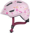 Detská cyklistická prilba ABUS SMILEY 3.0 M 50-55 Rose Princess