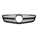 Mercedes C Class W204 Grill, lesklá čierna mriežka