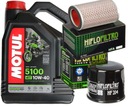 MOTUL 5100 OIL 10W40 4L + FILTRE HF204 HFA1916 HONDA CB900 Hornet 02-07