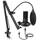 FIFINE T669 USB SÚPRAVA MIKROFÓNU POP FILTER STOJAN