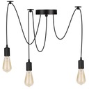 ZÁVESNÁ LAMPA LUSTER STROPNÝ PAVÚK 3x E27 LOFT