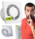 DOMÁCI KÚPEĽŇOVÝ VENTILÁTOR, SILENT FI Ø100