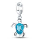 Prívesok Charms TURTLE Glow in the Dark Silver 925