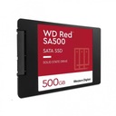 Červený SSD disk 500GB SATA 2.5 WDS500G1R0A