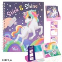 Omaľovánka Stick and Shine Unicorn Ylvi 12472A DEPESCHE